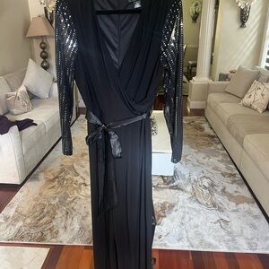 Jessica Howard size XL black jumpsuit